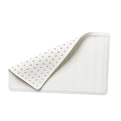 Products Safti-Grip Bath Mat, Suction-Backed, Non-Slip for Medium White