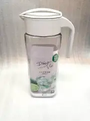 Water Jug Drinker Juice Pitcher Pure Plastic BPA Free Coffee Milk Serving JugCB2