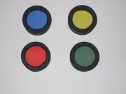 Torch Filter Blue or Yellow ONLY 30-33mm Hunting