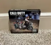 Mega Bloks Call Of Duty Sidecar Pursuit Set NIB RETIRED