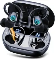 Wireless Earbuds, Sport Headphones Bluetooth 5.3, Ear buds Wireless Earbuds Blue