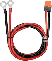 Nuofany XT60i to O Ring Terminal Cable with 1M 12AWG Silicon Wire Extension Cable for RC Lipo Battery FPV Racing Drone Solar Power Station