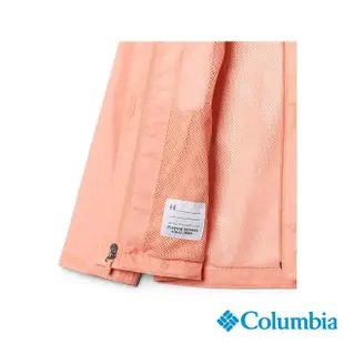 【Columbia 哥倫比亞】女款-Omni-Tech 防水外套-粉紅(URG21220PK / 2022年春夏商品)