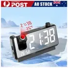 LED Digital Smart Alarm Clocks Projection Temperature Time Projector LCD Display