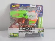 Nerf Microshots Zombie Strike Crossfire Arc Bow Dart Blaster Mini Micro Shots