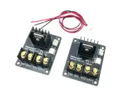 2pcs Wanhao MOSFET Board Upgrade 3D Printer Heated Bed Power Module i3 Heatbed