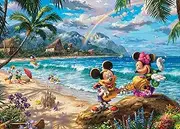 Ceaco - Thomas Kinkade - Disney - Mickey & Minnie in Hawaii - 1000 Piece Jigsaw Puzzle