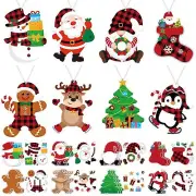 48 Pcs Christmas Crafts Kits for Kids, Christmas Arts and Crafts DIY Christma...