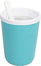 NDNCZDHC 180ml Slushie Maker Cup, Frozen Magic Squeeze Cups Without Plug, DIY Smoothie Stir Cooling Cup with Spoon, Slushy Cup