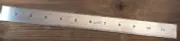Imperial / Standard 12" 4R Stainless Scale Ruler
