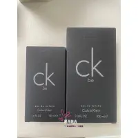在飛比找蝦皮購物優惠-Calvin Klein CK be 中性淡香水100ml/