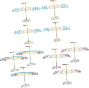 Generic Plastic Airplane Toy 10pcs Model Aeroplane Glider Safe Materials for Boys and Girls Random Style