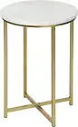 Marble Ali Side Table, Gold