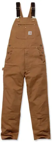 Carhartt Bib Overall, brown, Size 44 for Men
