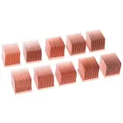 Alphacool GPU RAM Copper Heatsinks, 14 x 14mm, 10-pack