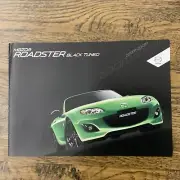 2011 MAZDA MX5 MX-5 MIATA NC BLACK TUNED BROCHURE