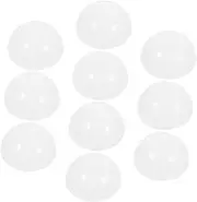 iplusmile Makeup Mirror Light Covers 10pcs Plastic Bulb Lamp Shades Replacement for Light Fixtures Easy to Install Suitable for Home Commercial
