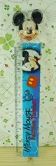 【震撼精品百貨】Micky Mouse 米奇/米妮 15CM直尺-藍米奇 震撼日式精品百貨