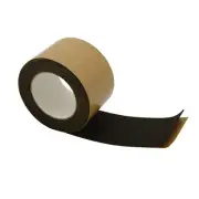 JVCC FELT-06 Polyester Felt Tape [1mm thickness felt]: 3 in. x 15 ft. (Black)