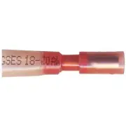 Heat Shrink Crimp Female Bullet Connector 22-18 Gauge .180 Tab - 500 Pack