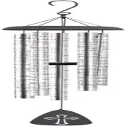 Home Accents CHA60255 How Great Thou Art 44" Sonnet Wind Chime (Set of 1)