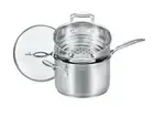 Scanpan Impact Set With 20cm Saucepan & 20cm Multi Steamer, 2 Piece
