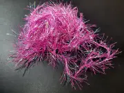 CRYSTAL ICE HACKLE - PEARL FUCHSIA - Feather Replacement - Fly Tying Materials