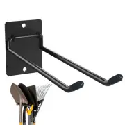 Garage Garden Tool Organizer Wall Mounted Water Hose Storage Rack Heavy Duty