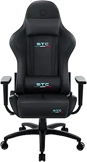 [ONEX] STC Tribute Hardcore Gaming Chair, Multiple Colours, Comfortable Ergonomic Design for Office or Home (Black)