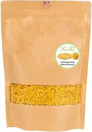 TooGet Pure Yellow Beeswax Pellets, Natural Beeswax Beads, Beeswax Pastilles - Premium Quality, Cosmetic Grade - 32 OZ