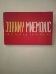 1995 Johnny Mnemonic 3" x 2" Movie Pinback Button Good condition FREE SHIPPING!