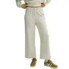Mate The Label Fleece Wide Leg Pant Alo Organic Cotton Medium