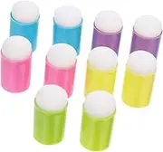 LOLIPPYY 10Pcs Ink Blending Daubers Sponge Finger Covers for DIY Painting Supplies for Craft Kits and Creative Projects