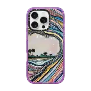 iPhone 16 Pro Impact Case MagSafe Compatible Waikiki Sunset Iphone Case by Ann Upton