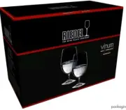 Glasses 13.05 Fl Oz New Riedel VINUM Gourmet Set of 2 Clear Germany Wine