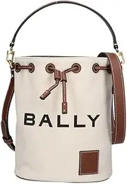 [Bally] Barry Akelei Women's Shoulder Bag, white (off-white), Free Size