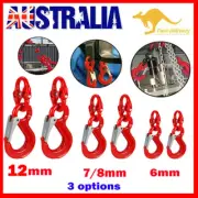 3size Hammerlock Eye Sling Hook Safety Chain Caravan Trailer connecting Extender