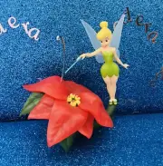 HALLMARK KEEPSAKE PIXIE DUSTED POINSETTIA CHRISTMAS TREE DECORATION