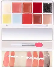 Lip Glosses, Plouise Lip Gloss Set, 10 Colors Jelly Lip Stain, High-Pigmented Lipstick Set, Multi Color Smooth Lip Glosses, High-Pigmented Lipstick Set, Professional Lip Palette For Women, Girls