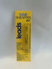 12 Vintage NEW Deadstock SHEAFFER Type F Pencil Leads B Soft 2.34”x.036”