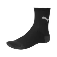 在飛比找Yahoo奇摩購物中心優惠-Puma 襪子 Fashion Ankle 黑 白 中筒襪 