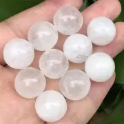 10pcs Natural clear quartz mini ball quartz crystal 16mm sphere gem healing