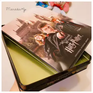 日本代購🇯🇵大阪環球影城 哈利波特 鐵盒 收納盒 餅乾鐵盒