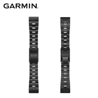 在飛比找PChome24h購物優惠-GARMIN QUICKFIT 26mm 石墨灰DLC鈦金錶