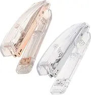 jojofuny 2Pcs Staplers for Desk Multi Functional Office Staplers for Home School and Office Use