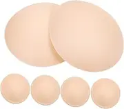 [Healeved] 3Pairs Removable Pads for Women of Soft Sponge Inserts for Sports Yoga Bikini Bras Comfortable Breathable Design for Natural Shape Lift
