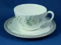 在飛比找Yahoo!奇摩拍賣優惠-[美]英國百年名瓷MINTON骨瓷茶杯/咖啡杯二用杯盤組SP