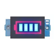 3S Lithium Battery Capacity Indicator Module 12.6V Blue Display Power Tester New