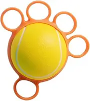 HOODANCOS 1Pc Finger Strength Trainer Silicone Hand Grip Stress Ball for Finger Exerciser Portable Multi Functional Fitness Tool for Grip Strength for Home Workouts and Physical Therapy