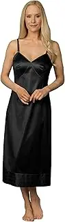 [Velrose] Plus Size Snip-It Crochet Edge Full Slip (6319)